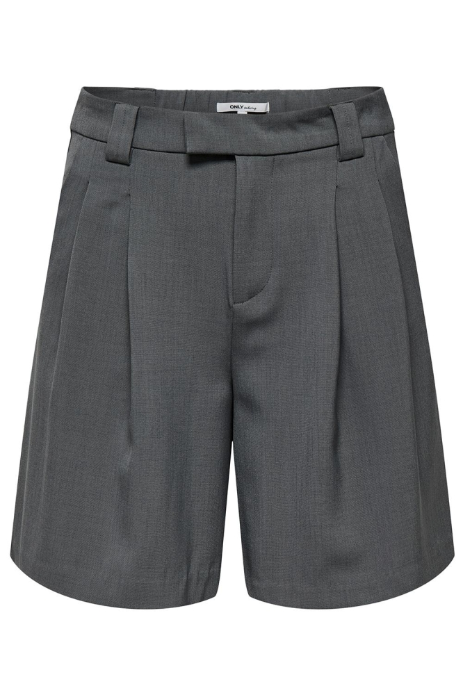 ONLSVEA LIFE MW MEL BERMUDA SHORTS 15348531 DARK GREY MELANGE